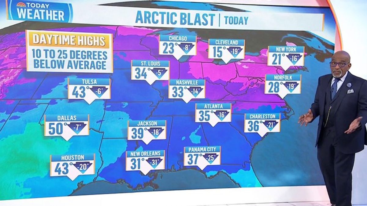 Arctic blast expected to bring more record low temperatures | Haystack News