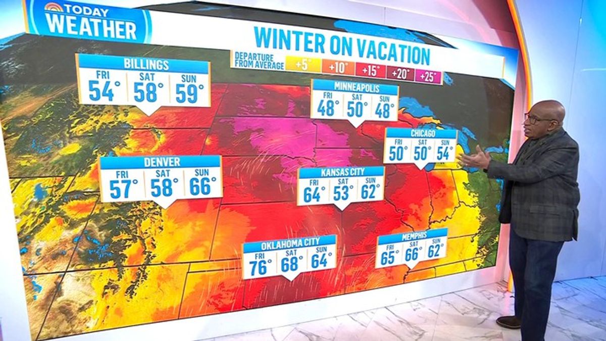 TODAY’s Al Roker Tracks Severe Storms and Winter Warmup | Haystack News