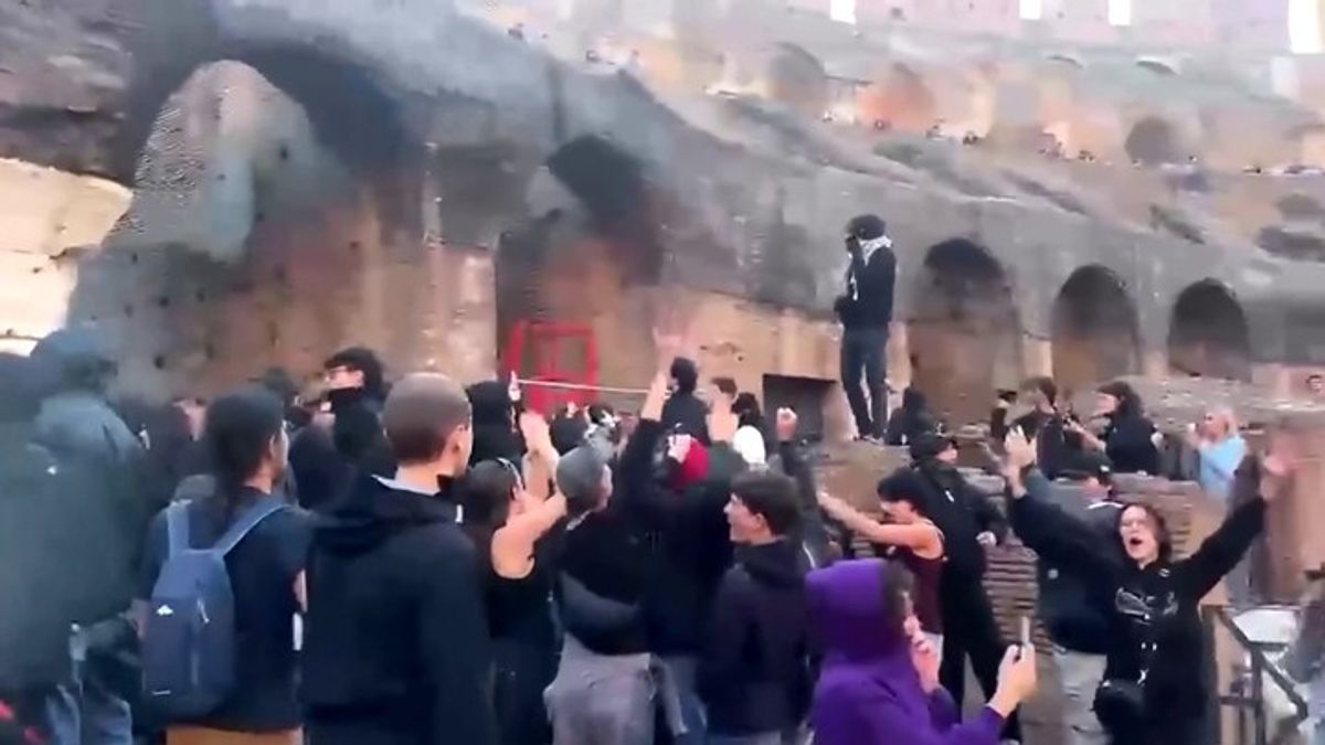 Protesters Storm Rome’s Colosseum as Political Unrest Surges | Haystack ...