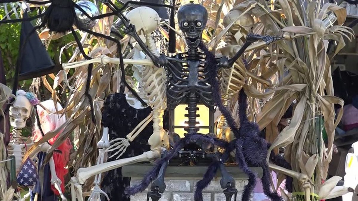 Clifton dentist's annual elaborate Halloween display cited by city for ...