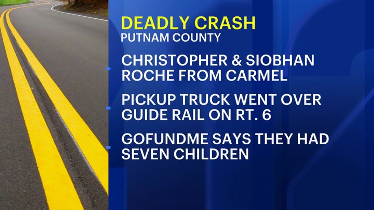 Father of 7 dies, wife seriously injured when pickup truck goes over ...