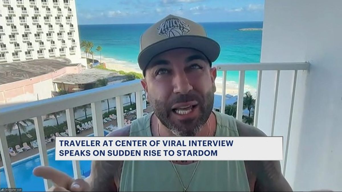 Brooklyn man goes viral after airport interview; makes it to the ...