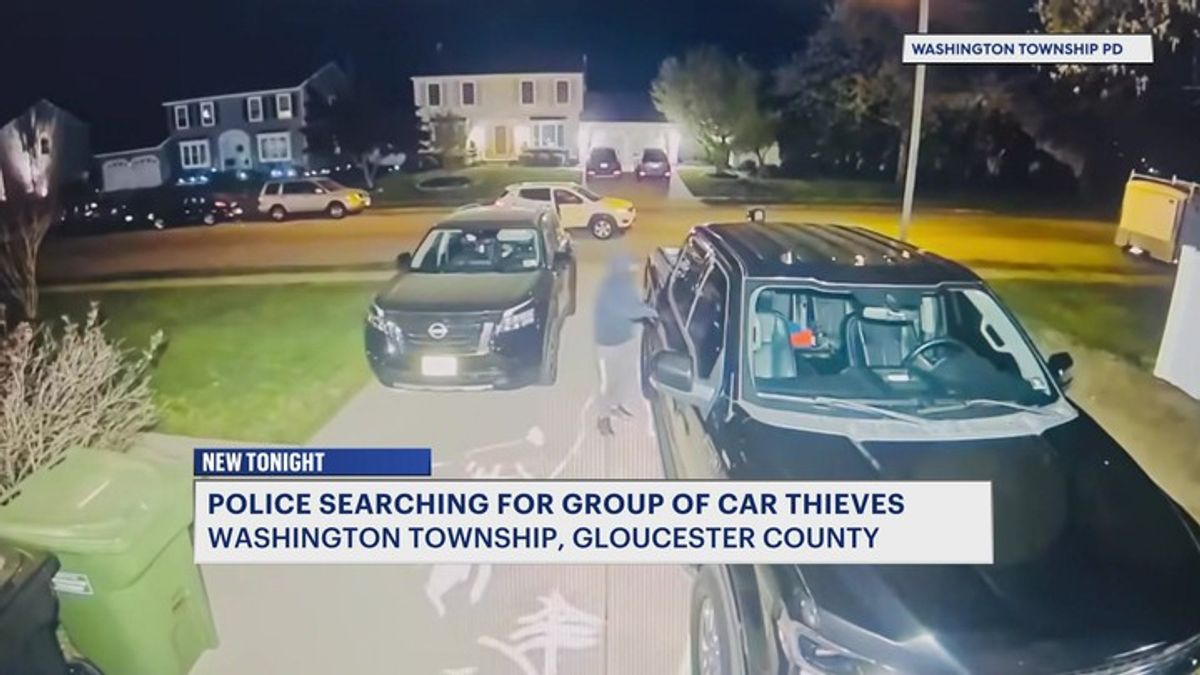 4 suspects wanted for stealing SUV, crashing Jeep during overnight car ...