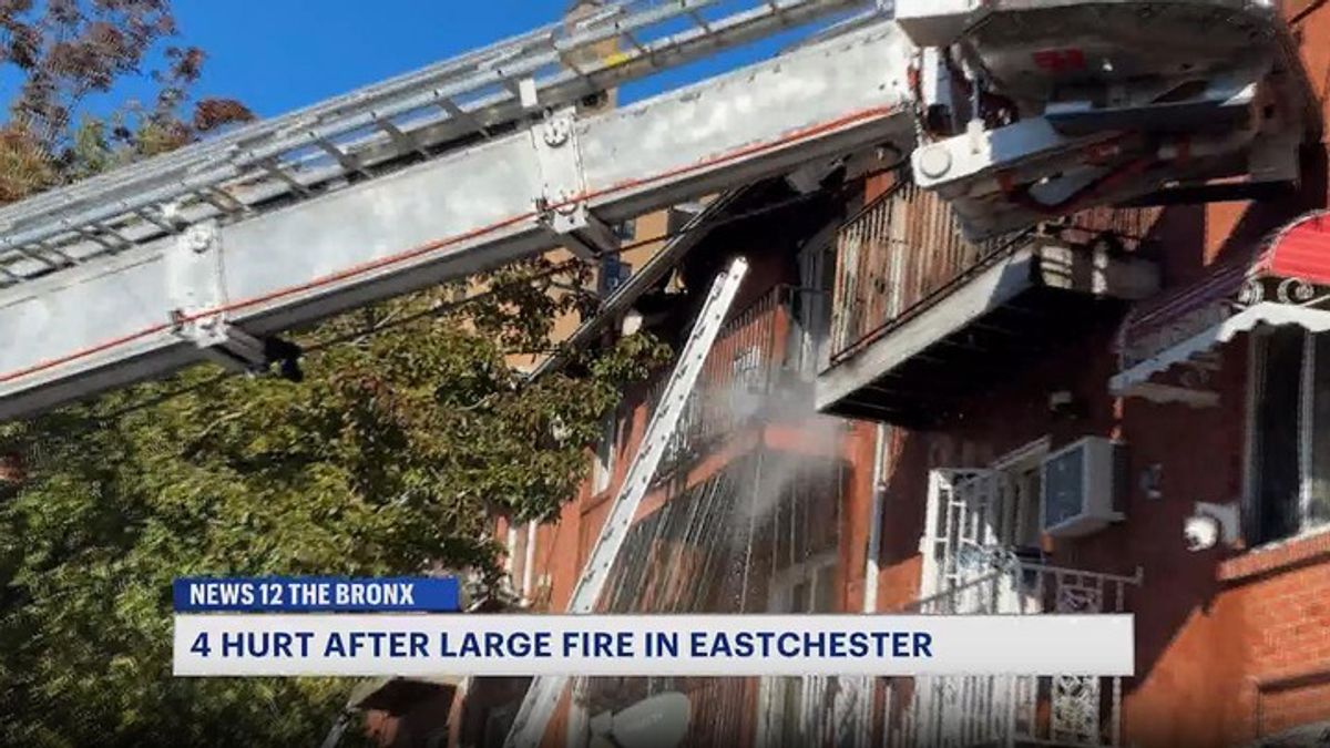 4 hurt, including firefighter, after 3-alarm fire rips through ...