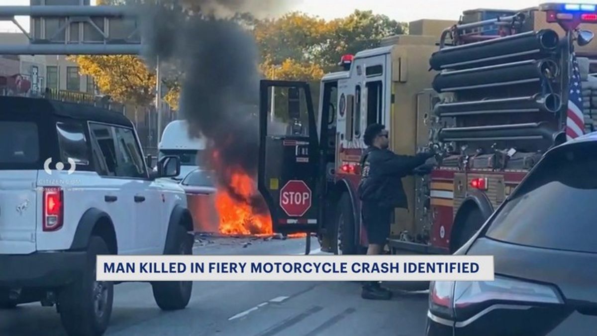 Motorcyclist identified after deadly fiery crash on Cross Bronx ...