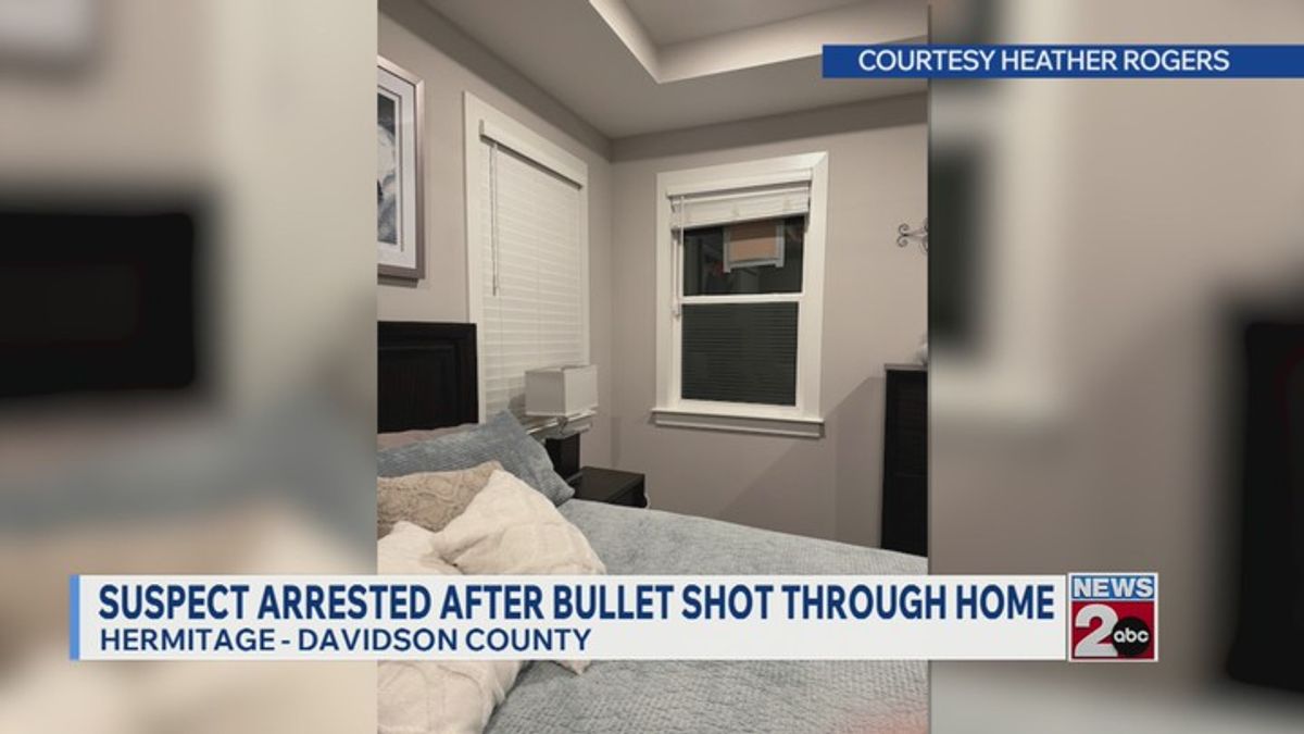 Bullet shot through Hermitage home | Haystack News