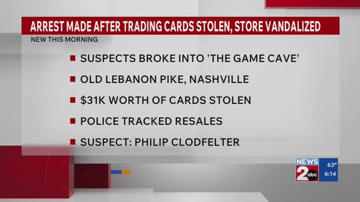$31k+ in rare Pokemon & Magic cards stolen from Nashville gaming shop ...