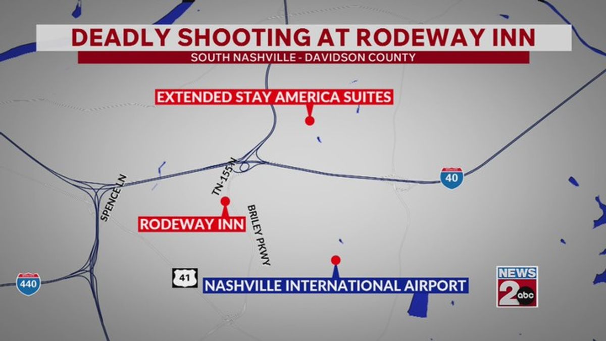 Deadly shooting under investigation at South Nashville, TN hotel ...