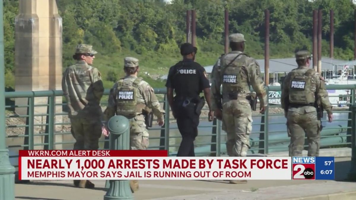 1,000 arrests in Memphis by task force | Haystack News