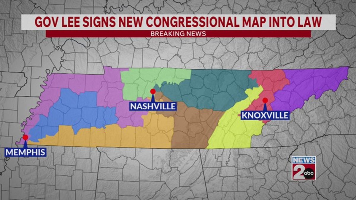 Gov. Lee signs new TN congressional map into law | Haystack News