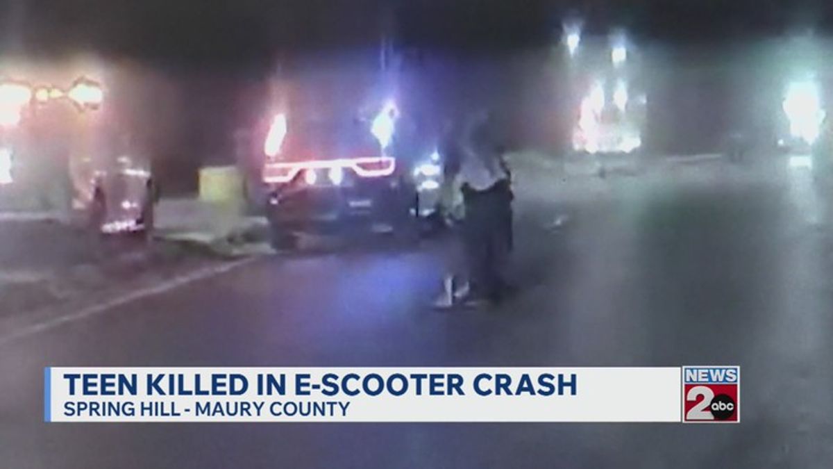 Teen killed in e-scooter crash in Spring Hill | Haystack News