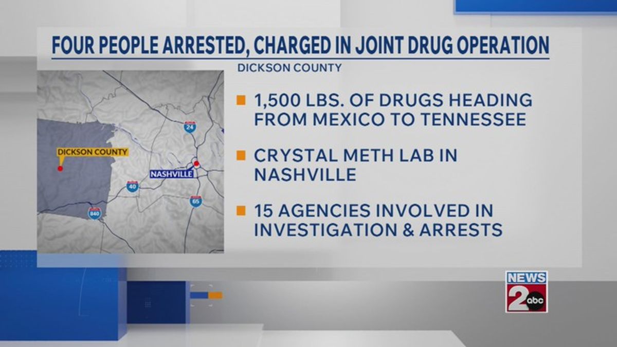 TBI: More than 1,500 pounds of meth seized in Dickson County | Haystack ...