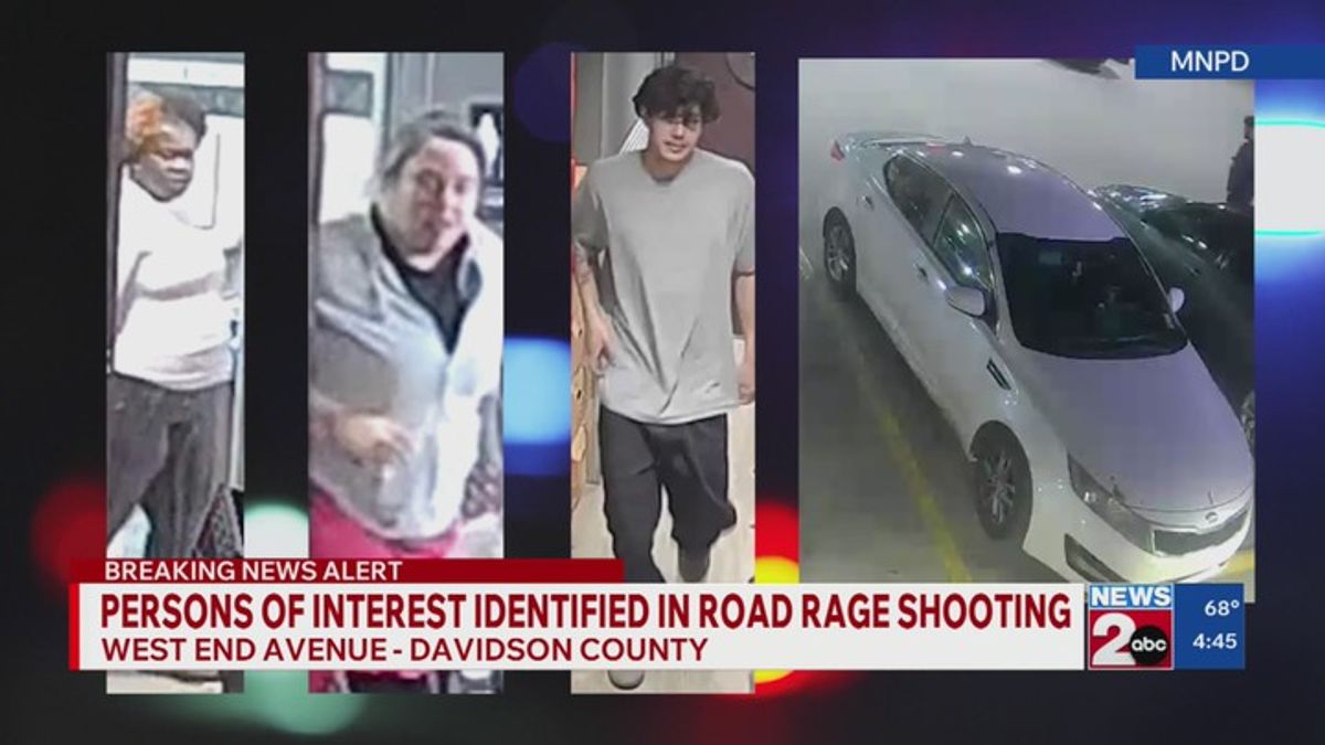 Persons of interest identified in road rage shooting along West End ...