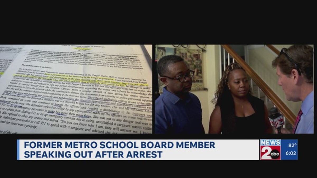 Former MNPS Board member speaking out after arrest | Haystack News
