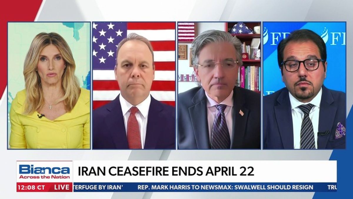 RICK GATES, DR. ZUHDI JASSER AND BENHAM BEN TALEBLU ON STRAIT OF HORMUZ ...