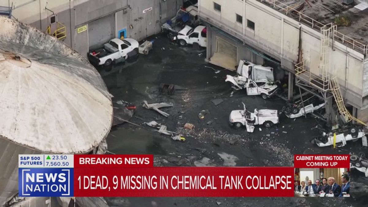 ‘No hope’ for 9 missing in WA chemical tank collapse | Haystack News