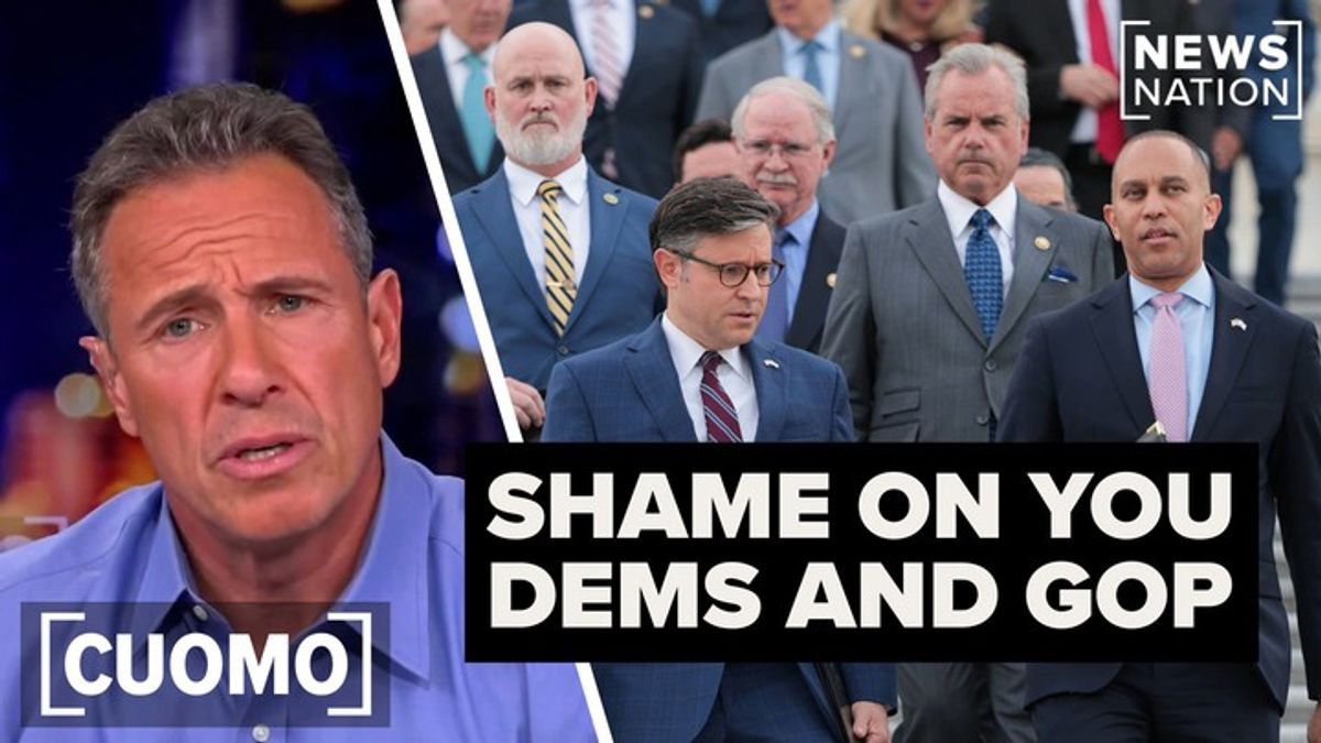 As Dems and the GOP play the blame game, we must play the shame game ...