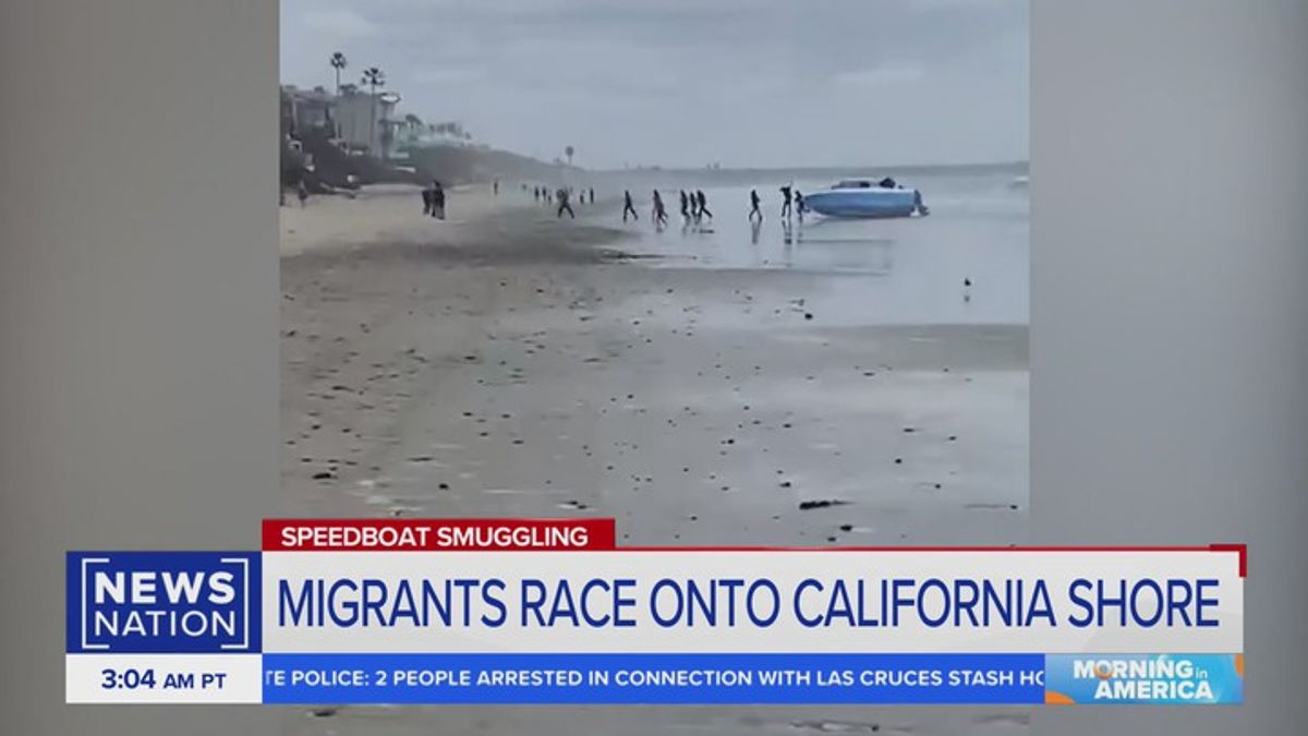Migrants landing on California shores to bypass border agents | Morning ...