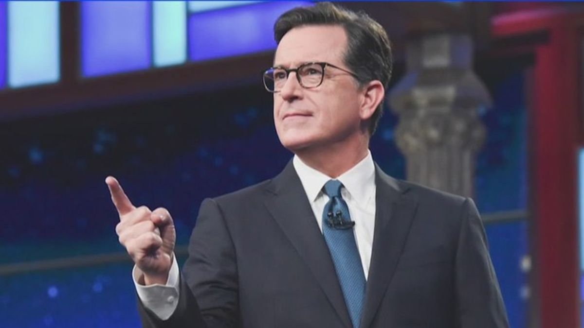 CBS denies blocking Colbert's interview | Haystack News