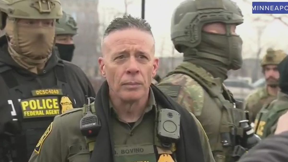 Border Patrol chief appears at Minneapolis protest | Haystack News