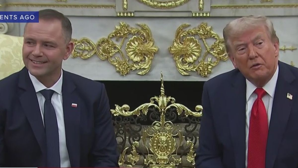 Trump welcomes Polish president to White House | Haystack News