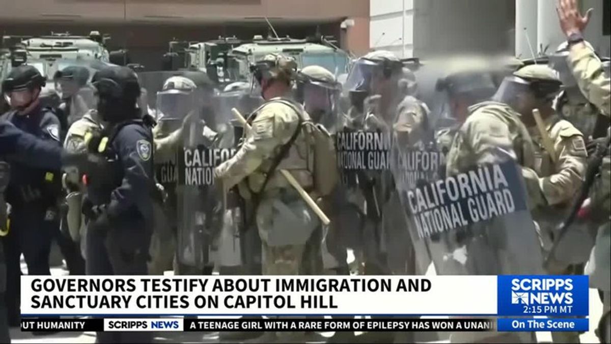 Legal questions emerge as Trump deploys troops to Los Angeles ...