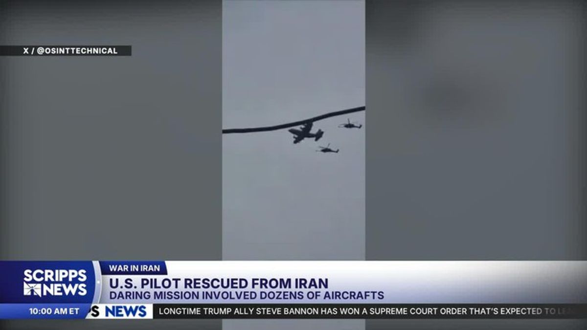 US rescues aviator whose fighter jet was shot down in Iran | Haystack News
