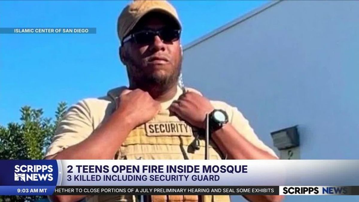 Security guard hailed as hero after deadly mosque shooting in San Diego ...