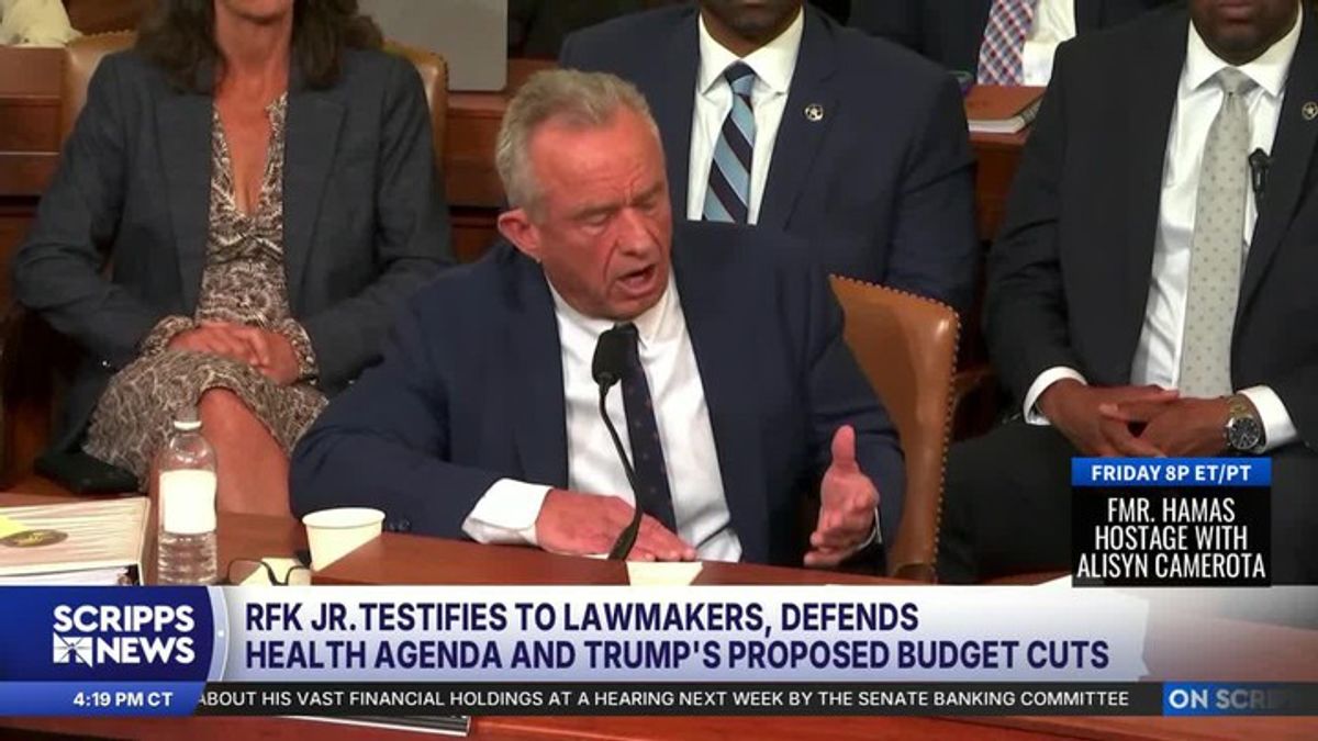 RFK Jr. testifies over MAHA health agenda, Trump's proposed budget cuts ...