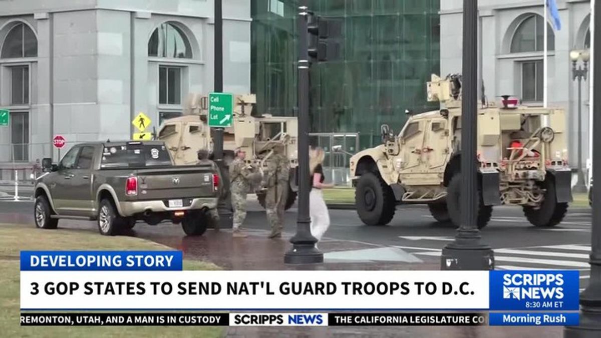 South Carolina, Ohio sending additional National Guard troops to DC as ...