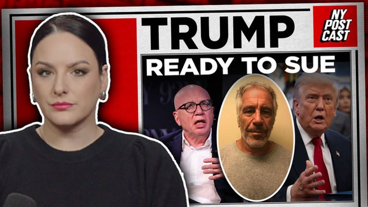Trump ready to sue over latest Epstein files release | NY POSTcast ...