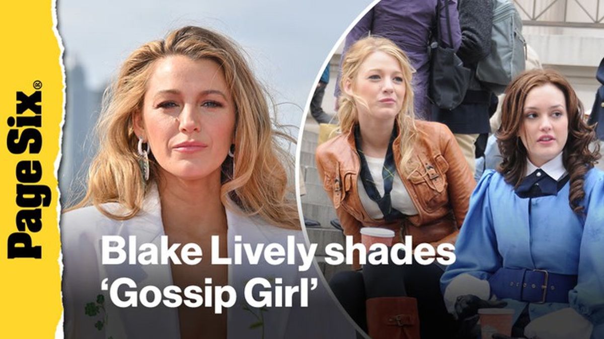 Blake Lively shades ‘Gossip Girl’ in newly released private texts about ...