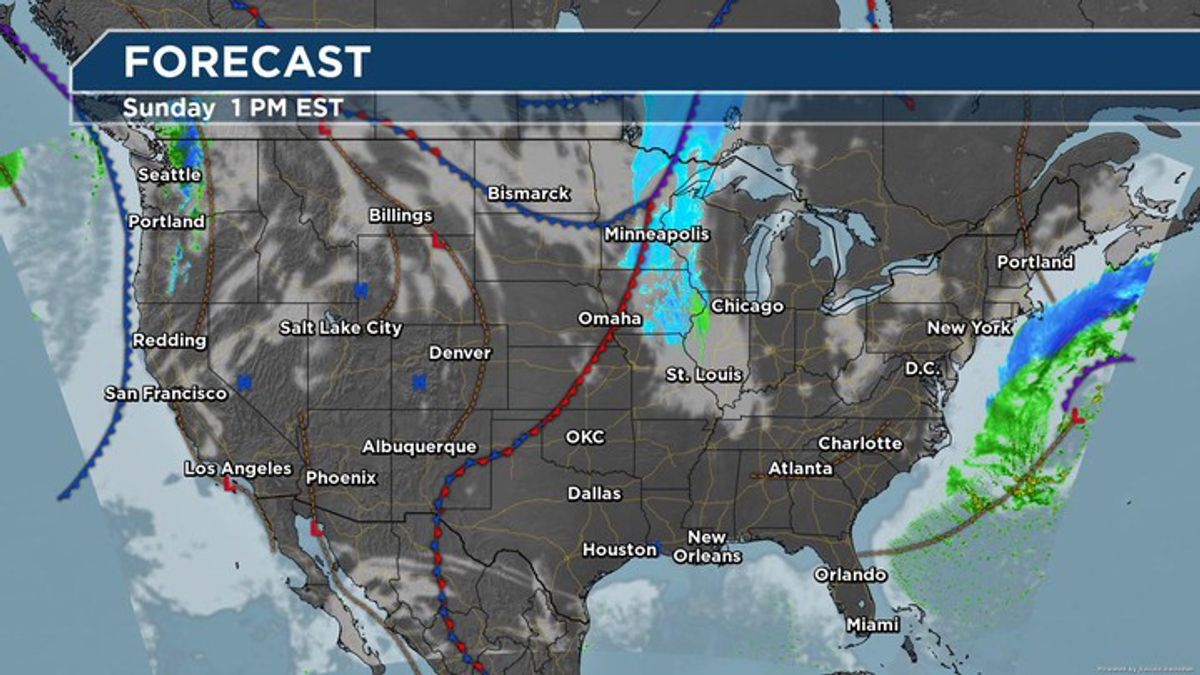 Your weather forecast: National | Haystack News