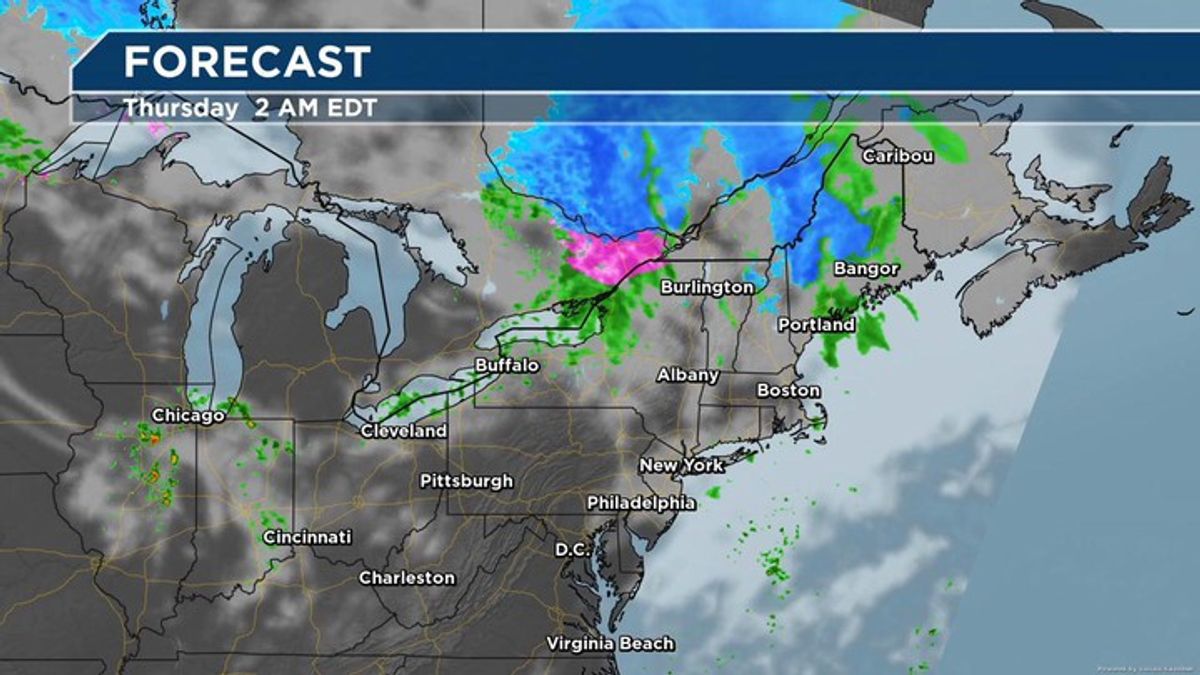 Your weather forecast: Northeast Region | Haystack News