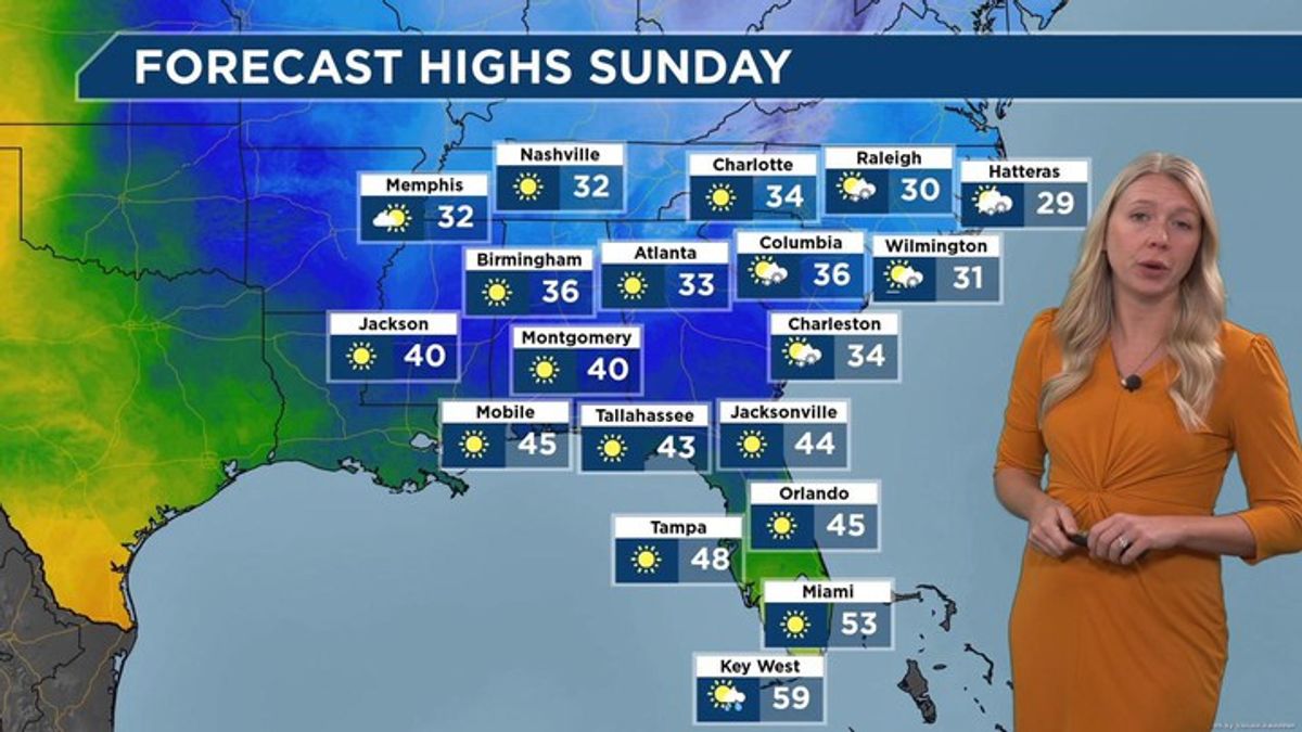 Your weather forecast: Southeast Region | Haystack News