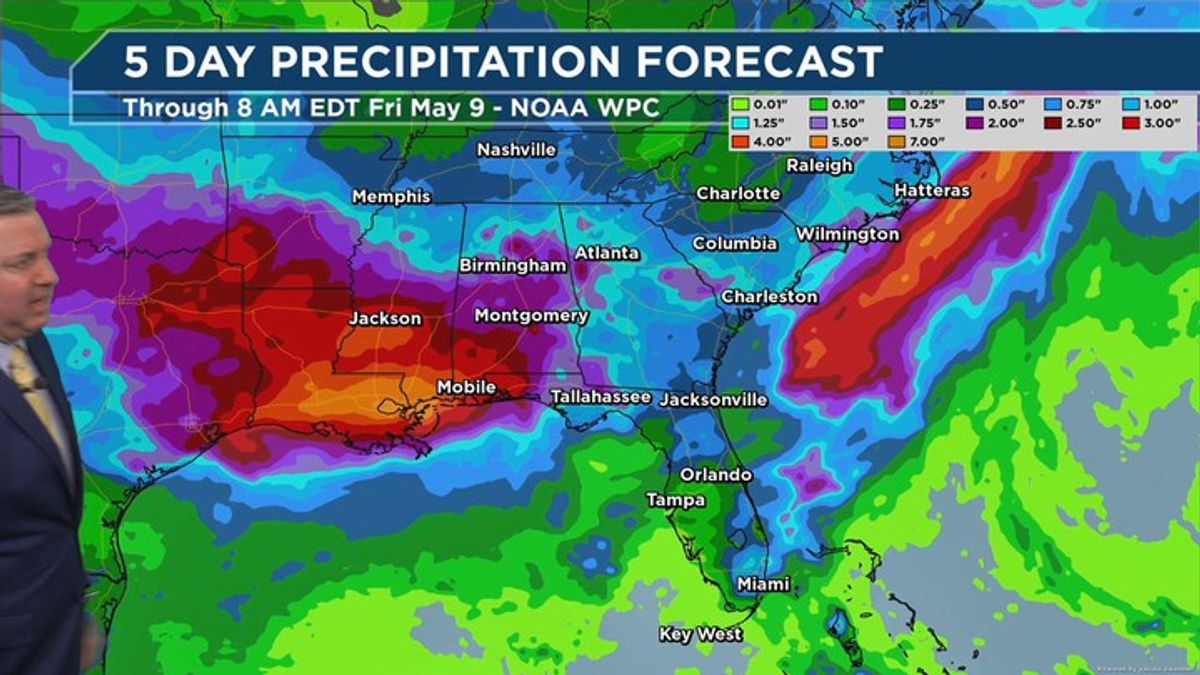 Your weather forecast: Southeast Region | Haystack News