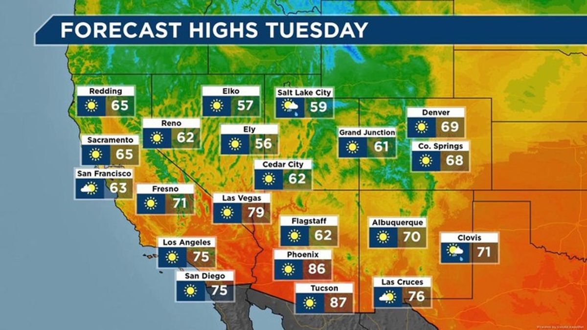 Your weather forecast: Southwest Region | Haystack News