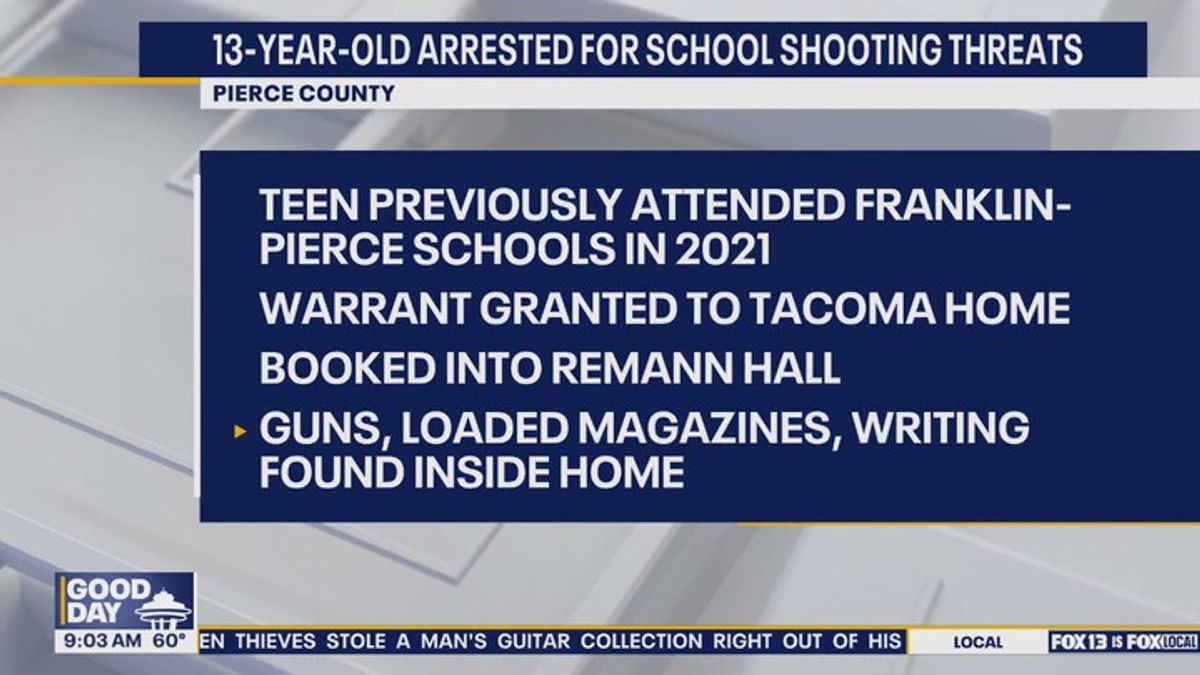 Teen arrested for school shooting threats | Haystack News