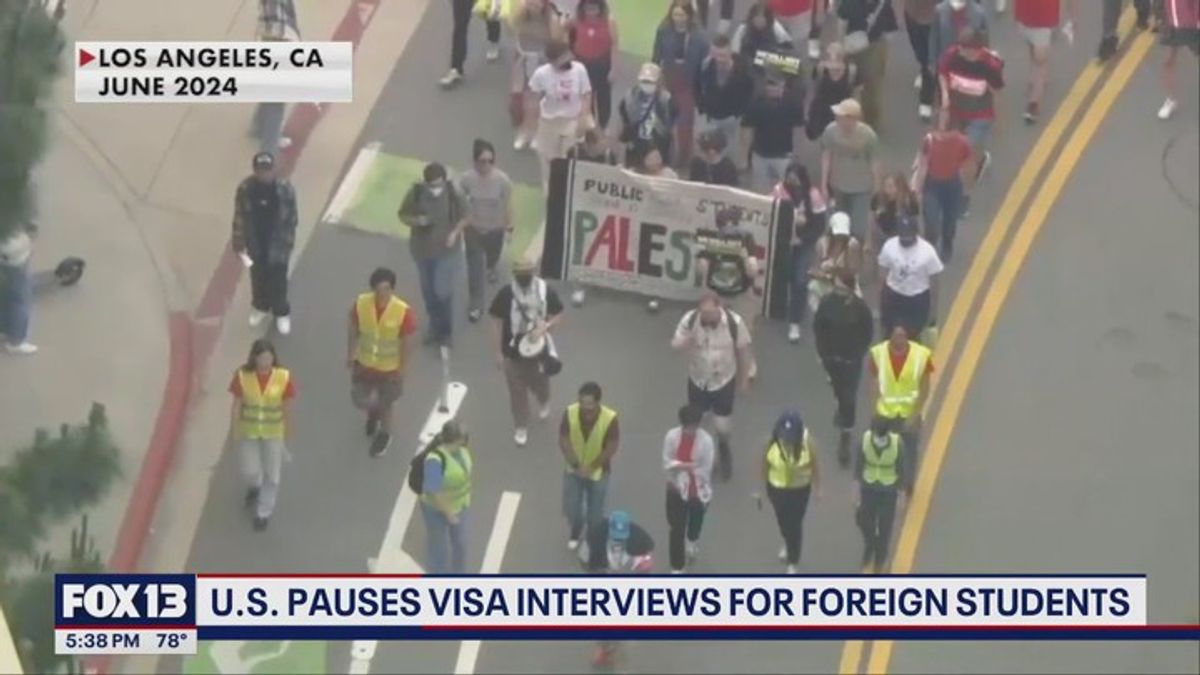 US pauses visa interviews for foreign students | Haystack News