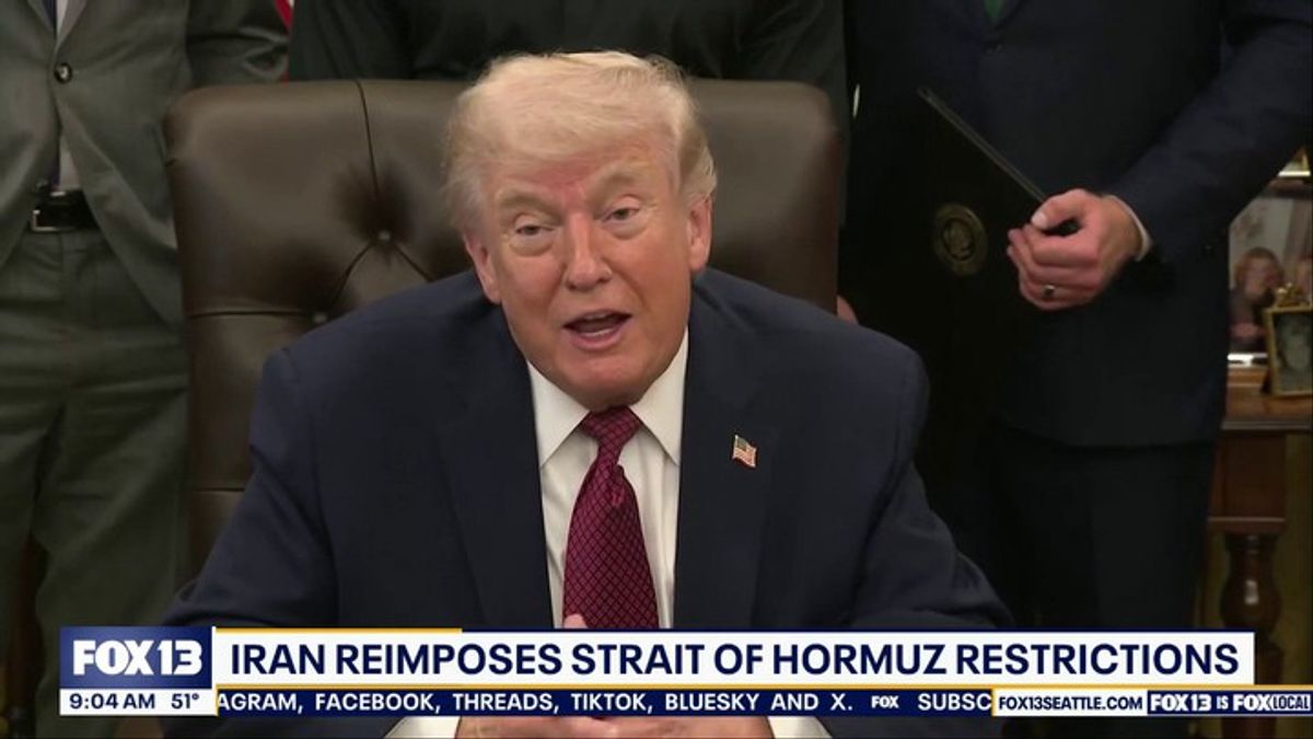 Trump warns Iran as Strait of Hormuz tensions rise | Haystack News