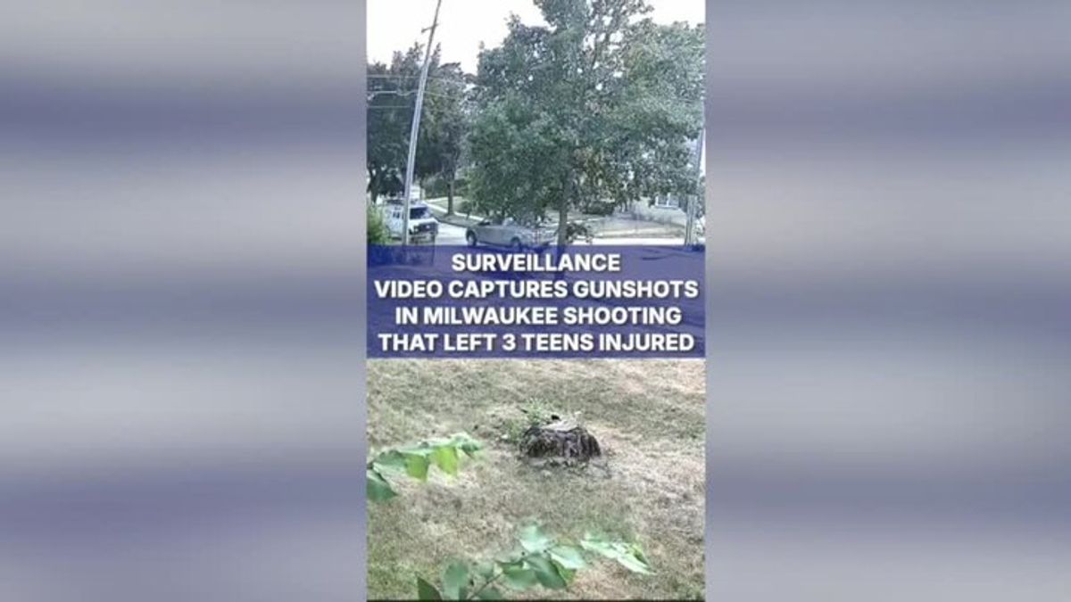 Surveillance video captures gunshots in Milwaukee shooting that left 3 ...