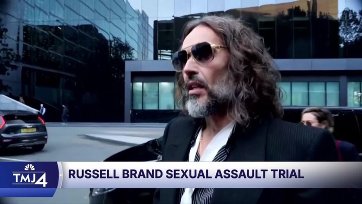 Prosecutor labels Russell Brand as 'ruthless sexual predator' as rape ...