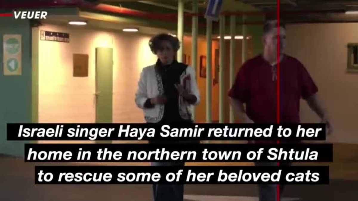 2023: Israeli singer Haya Samir rescues cats amid Lebanon border ...