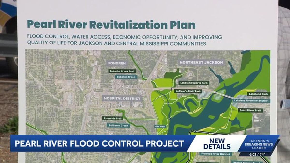 Corps of Engineers signs off on Pearl River Flood Control Project ...