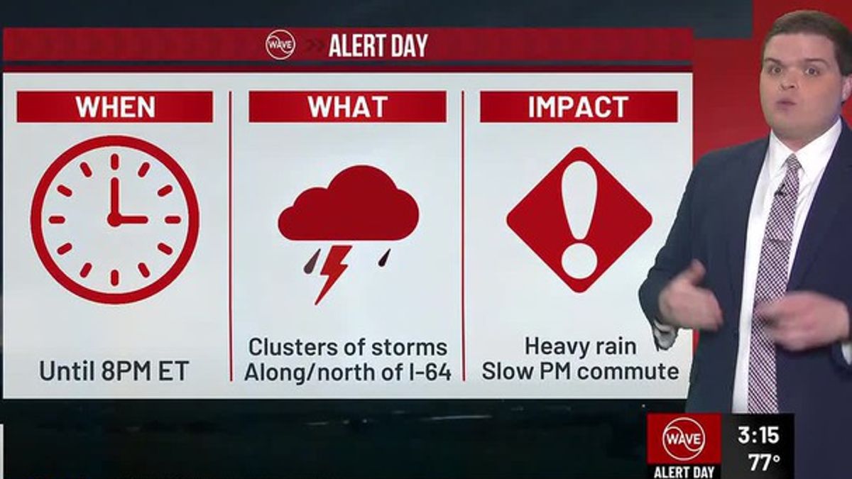 WAVE Evening Weather - ALERT DAY ends early evening | Haystack News