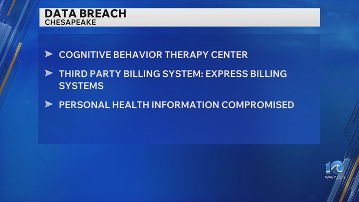 Data breach at Chesapeake business | Haystack News