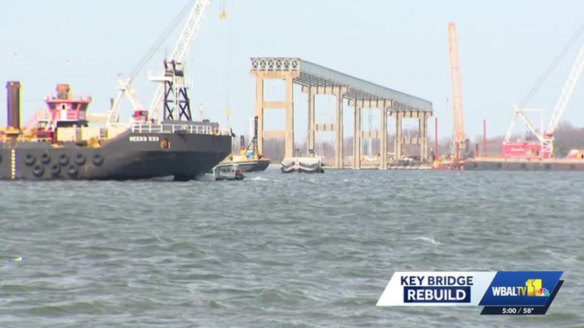 Engineers provide update on Key Bridge rebuild progress | Haystack News