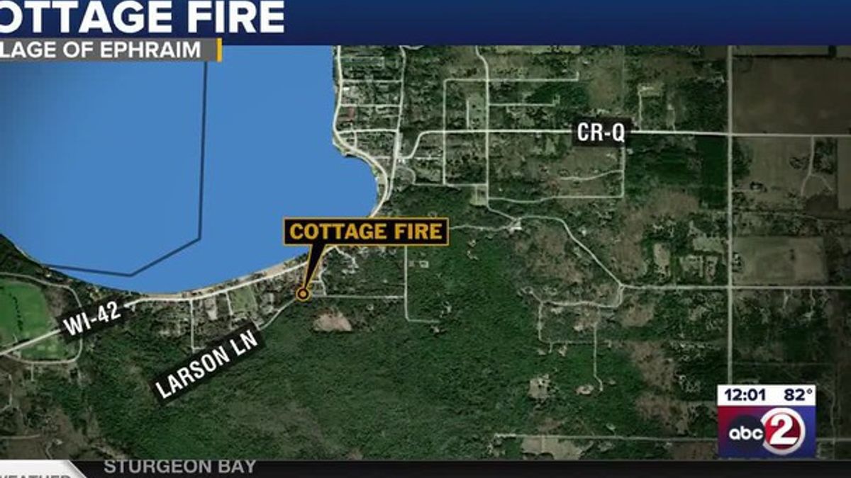 Ephraim firefighters knock down late-night cottage fire | Haystack News