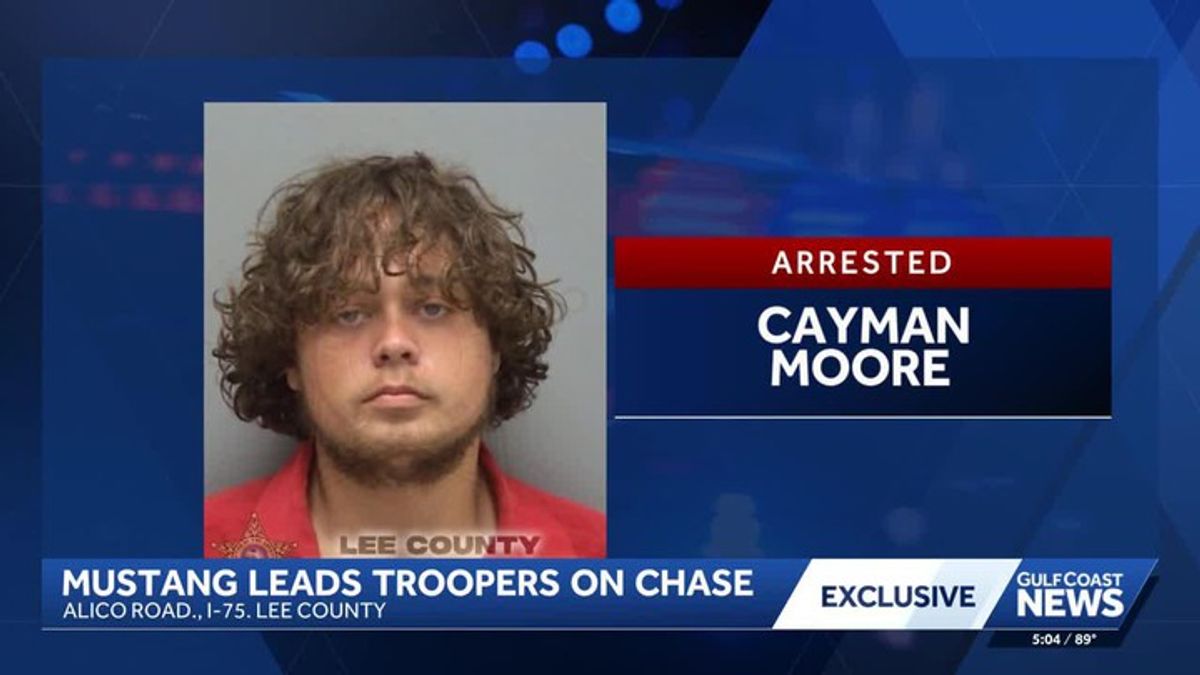 Driver arrested following FHP chase, PIT maneuver on I-75 in Lee County ...