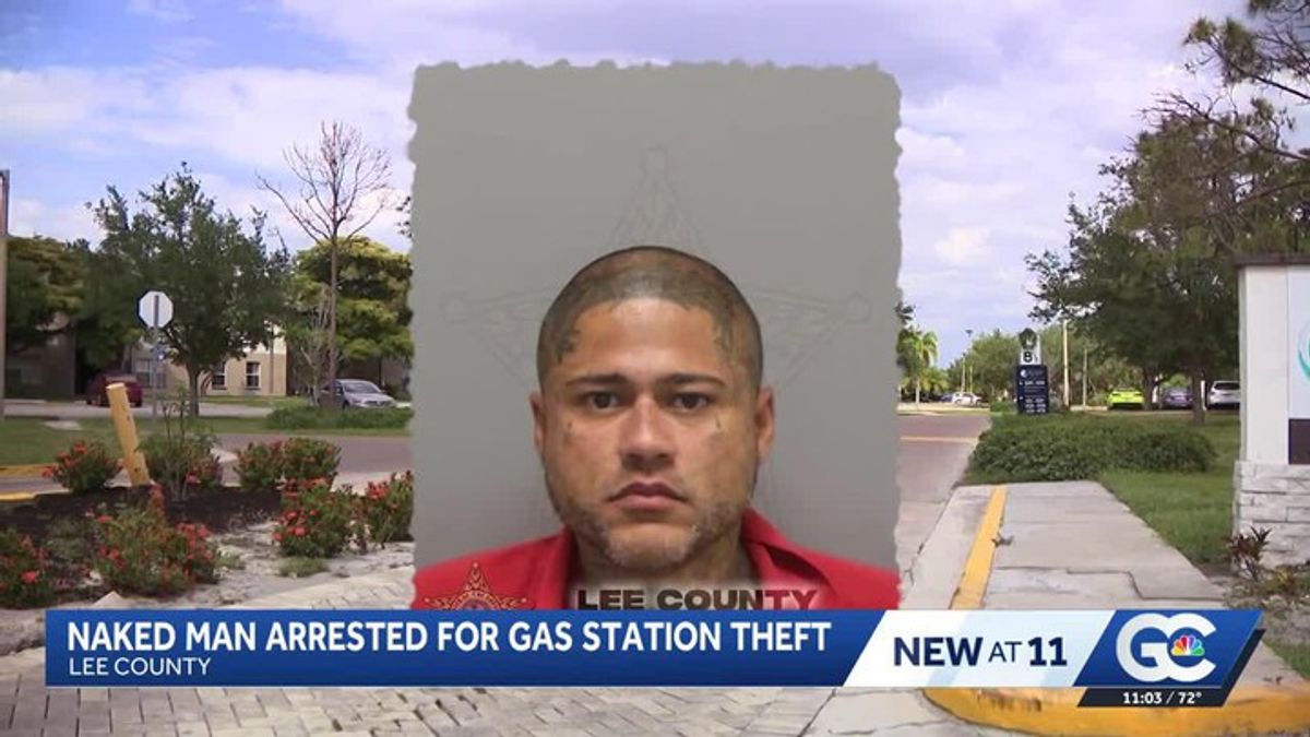 Lee County deputies arrest naked man accused of stealing car, stealing ...